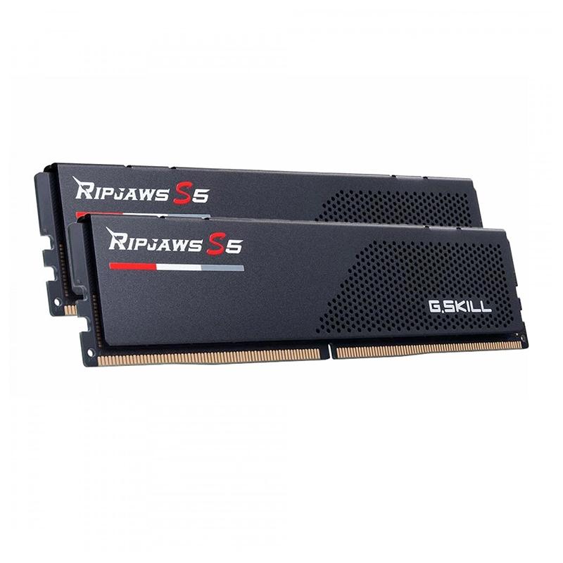 رم جی اسکیل مدل Gskill Ripjaws S5 Black DDR5 64GB 32GBx2 6000mhz CL36-2