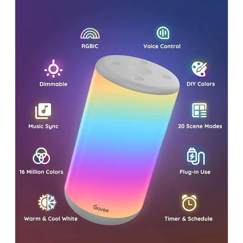 چراغ هوشمند Govee Aura Smart Table Lamp H6052-2
