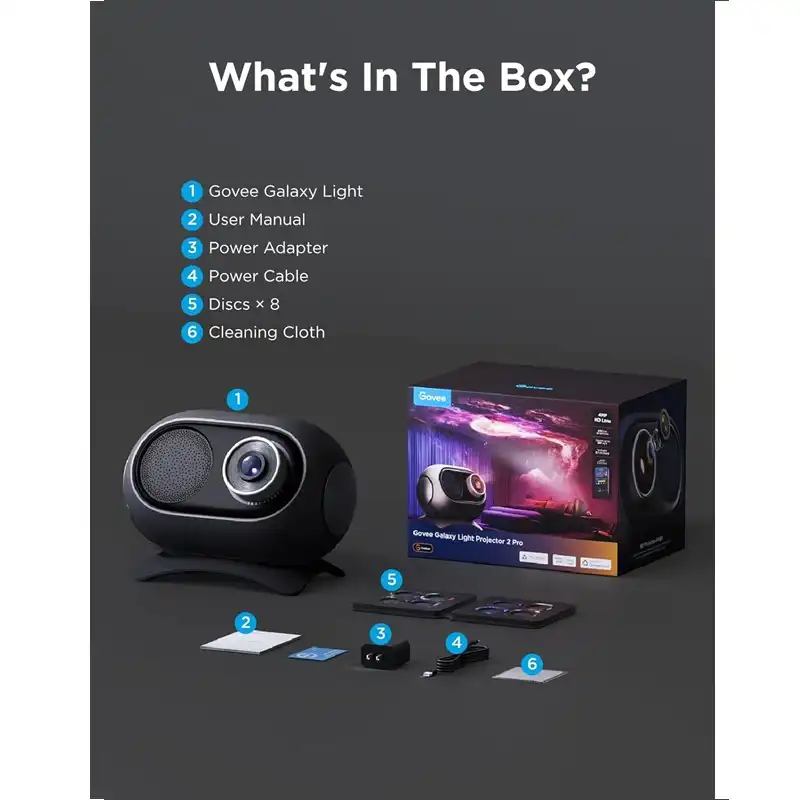 پروژکتور هوشمند کهکشانی Govee Galaxy Light Projector 2 Pro H609D