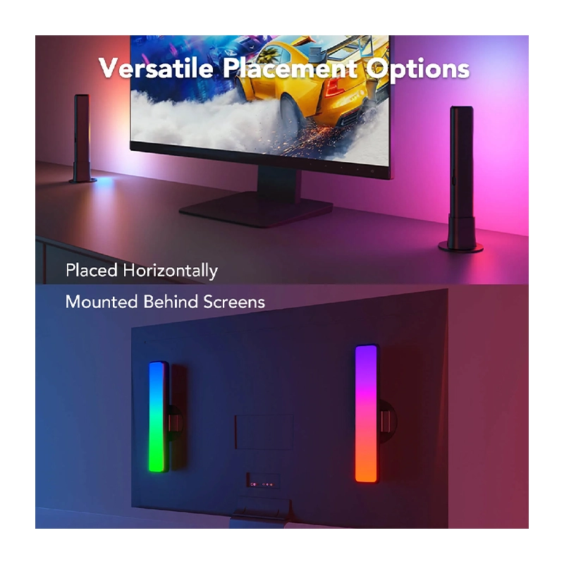 چراغ رومیزی هوشمند 2 عددی گووی Flow Plus Light Bars H6056