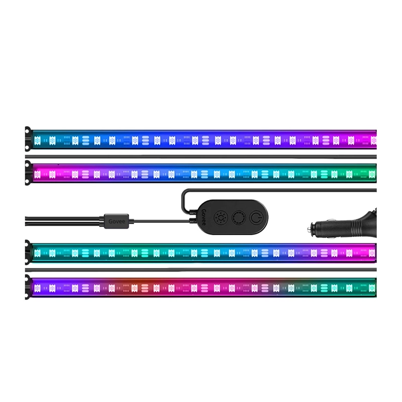 پنل روشنایی هوشمند خودرو گووی مدل RGBIC Interior Car Lights H7090-0