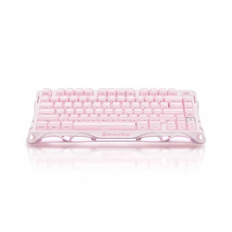 کیبورد گیمینگ گراوا استار مدل Mercury K1 75% Special Edition Pink-2