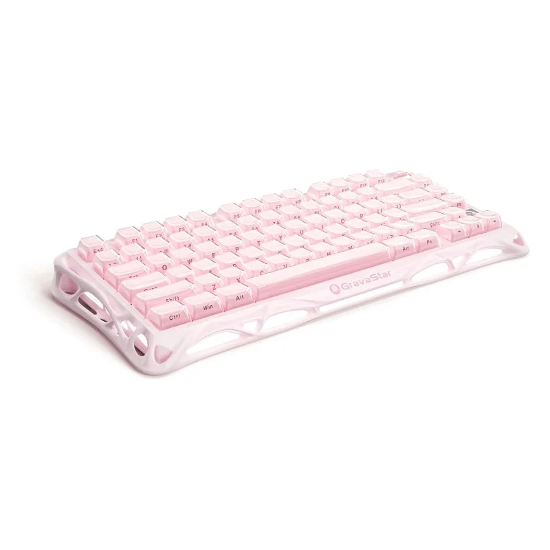 کیبورد گیمینگ گراوا استار مدل Mercury K1 75% Special Edition Pink-4