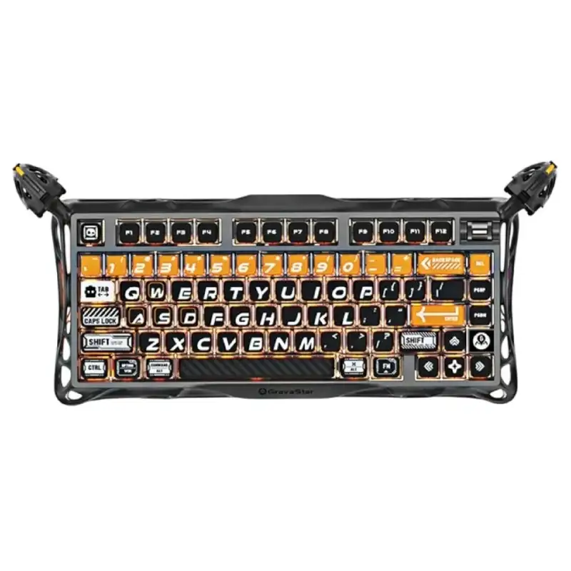 کیبورد گیمینگ گراوا استار مدل Mercury K1 Pro 75% CyberFlare-0