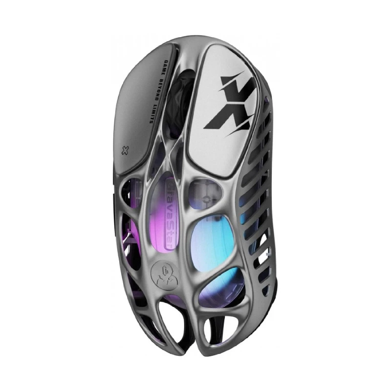 موس گیمینگ گراوا استار مدل Mercury X Interstellar Silver