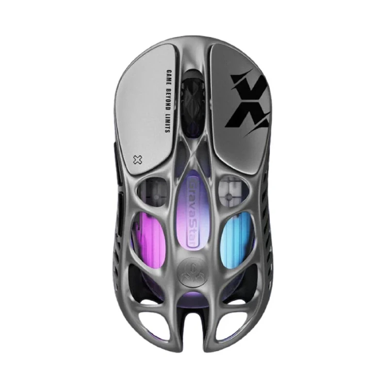 موس گیمینگ گراوا استار مدل Mercury X Interstellar Silver-0