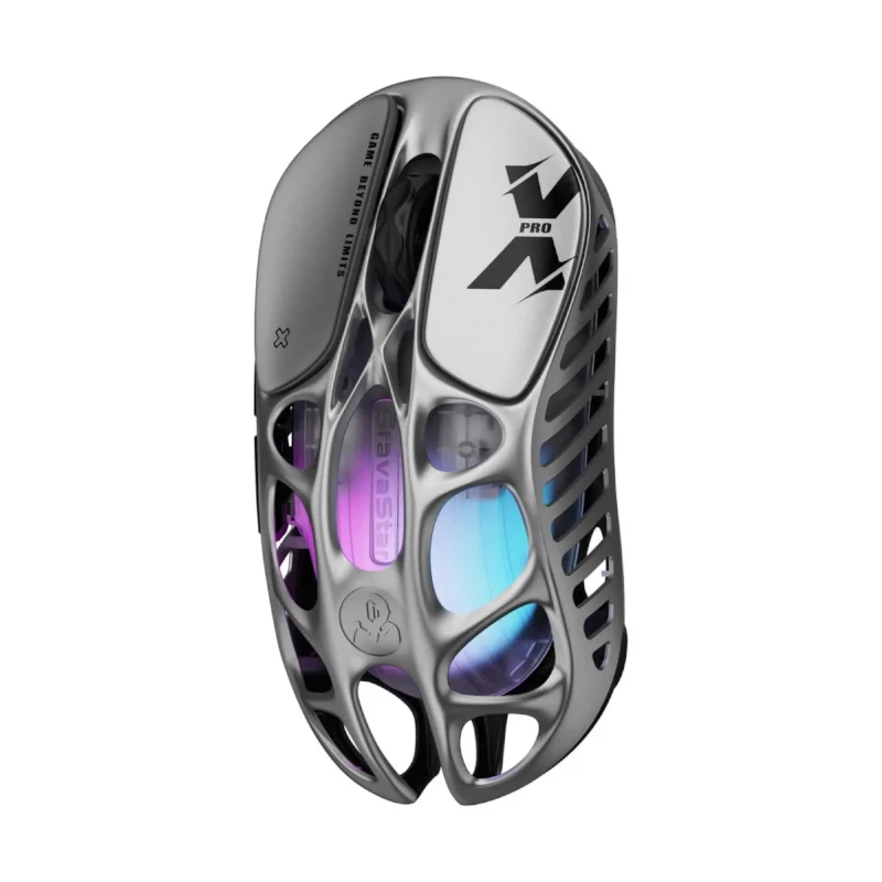 موس گیمینگ گراوا استار مدل Mercury M1 Pro Interstellar Silver-1