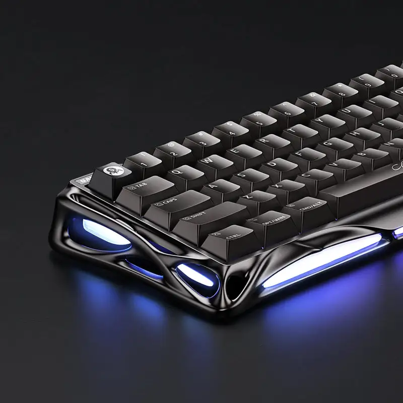 کیبورد گیمینگ گراوا استار V60 PRO 60% GUNMETAL-2