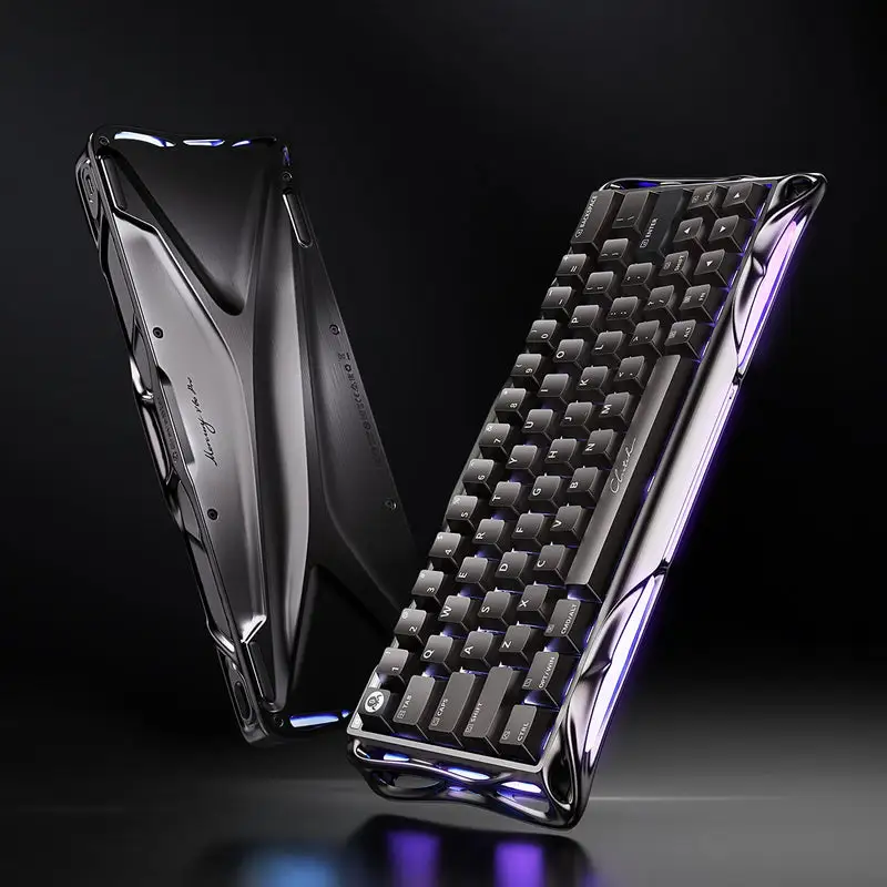 کیبورد گیمینگ گراوا استار V60 PRO 60% GUNMETAL-3