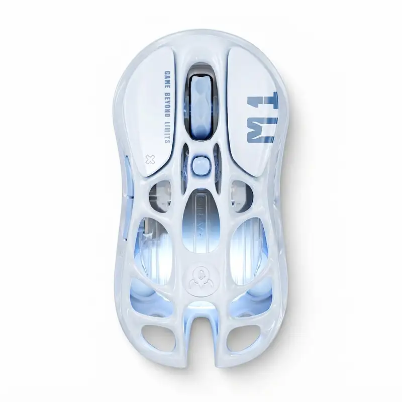 موس گیمینگ گراوا استار مدل MERCURY M1 PRO ICE BLUE