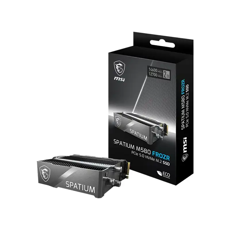 هارد اس اس دی ام اس آی مدل Spatium M580 PCIe 5.0 NVMe M.2 FROZR 2TB-1