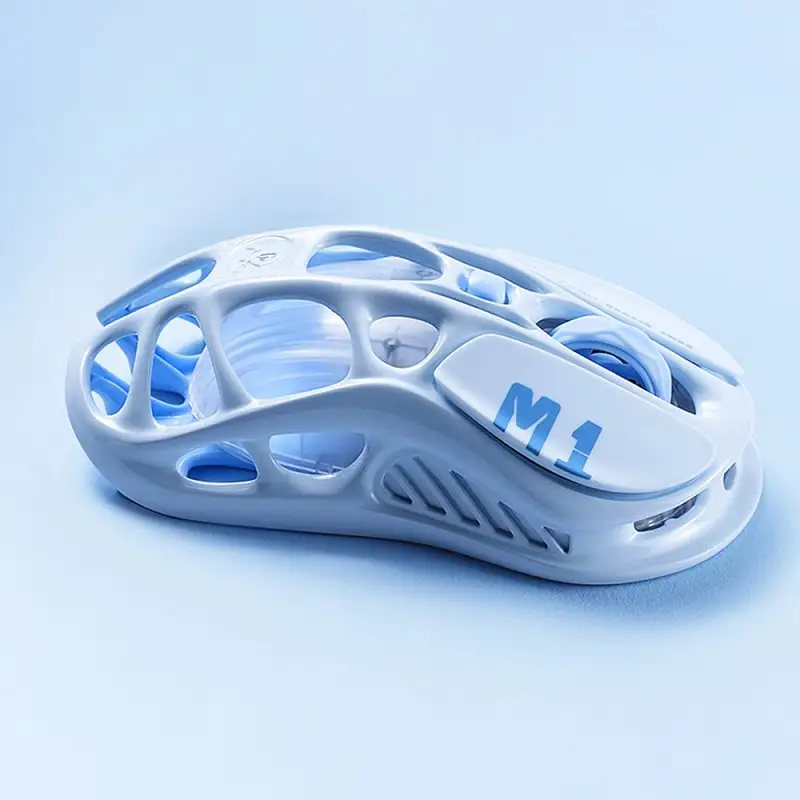 موس گیمینگ گراوا استار مدل MERCURY M1 PRO ICE BLUE-1