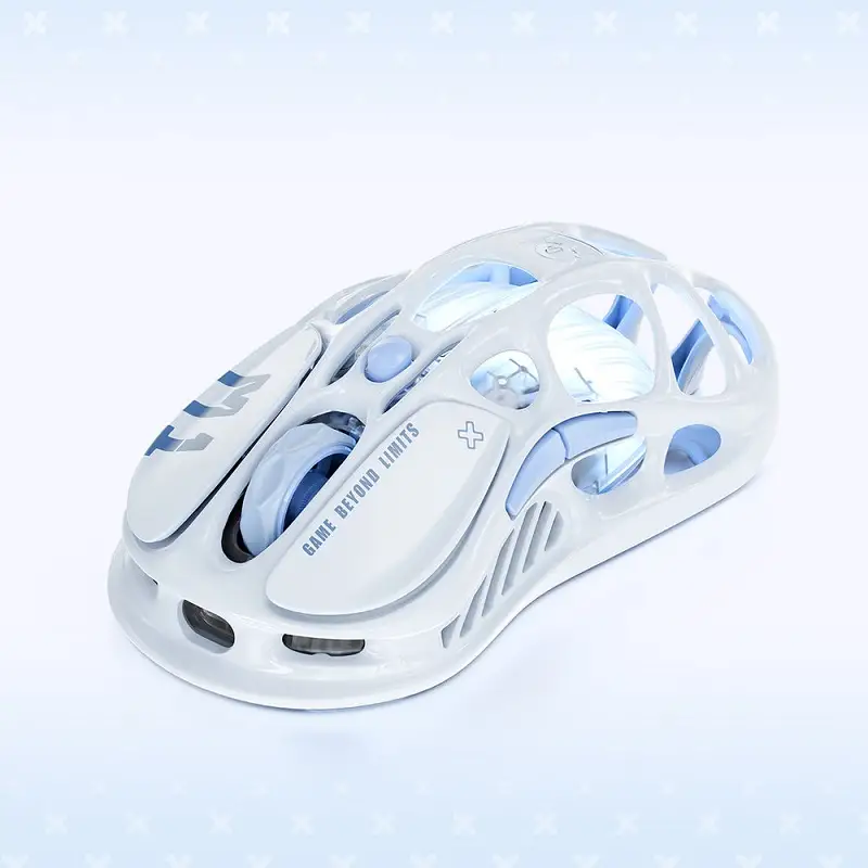 موس گیمینگ گراوا استار مدل MERCURY M1 PRO ICE BLUE