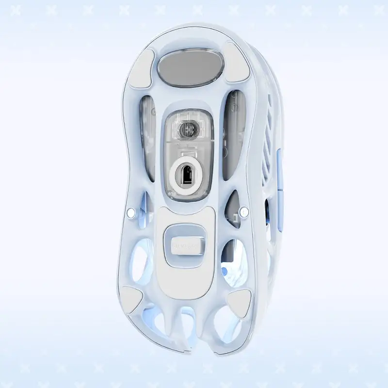 موس گیمینگ گراوا استار مدل MERCURY M1 PRO ICE BLUE