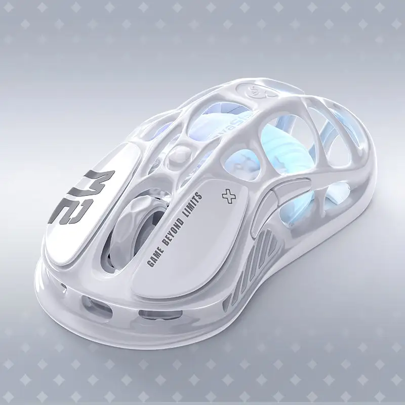 موس گراوا استار مدل Mercury M2 Wireless Opaline White-4