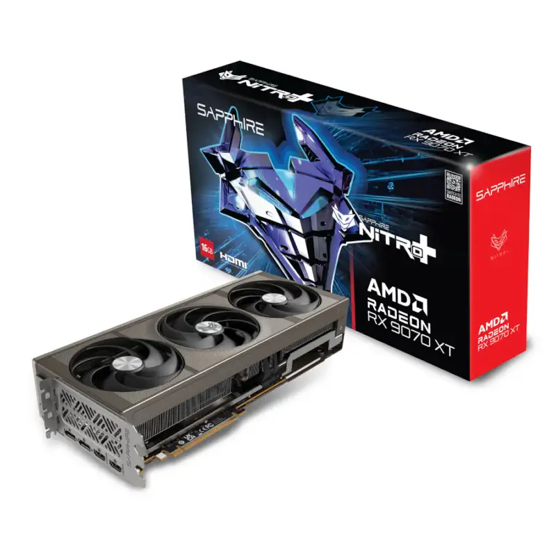 کارت گرافیک سافایر مدل NITRO+ Radeon RX 9070 XT OC 16GB-0