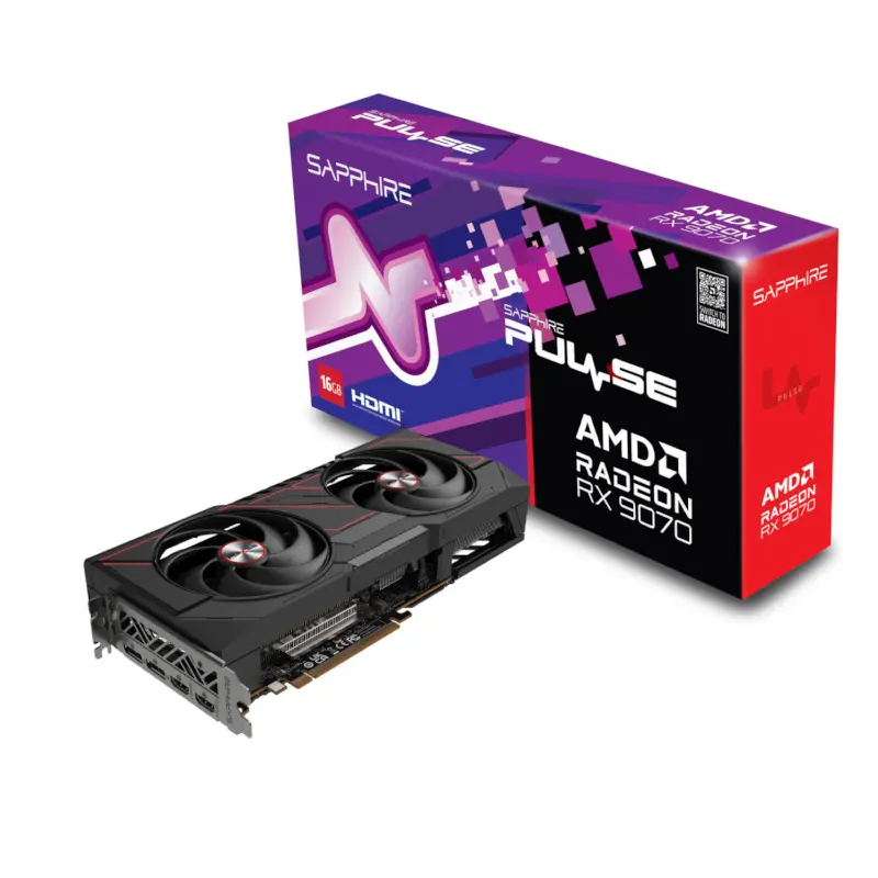 کارت گرافیک سافایر مدل Pulse Radeon RX 9070 16GB-0