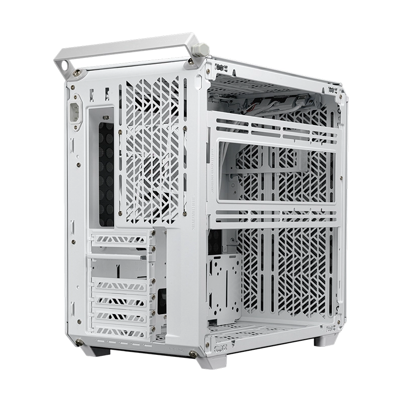 کیس کولر مستر مدل QUBE 500 FLATPACK MACARON EDITION CREAM