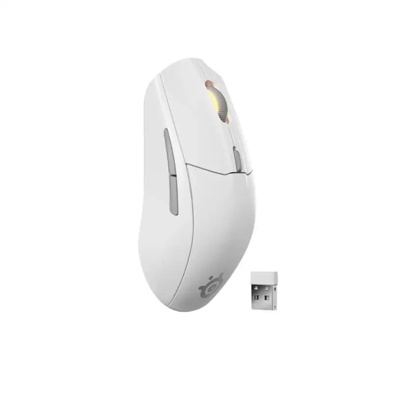 موس گیمینگ استیل سریز Rival 3 Gen 2 Wireless White-1