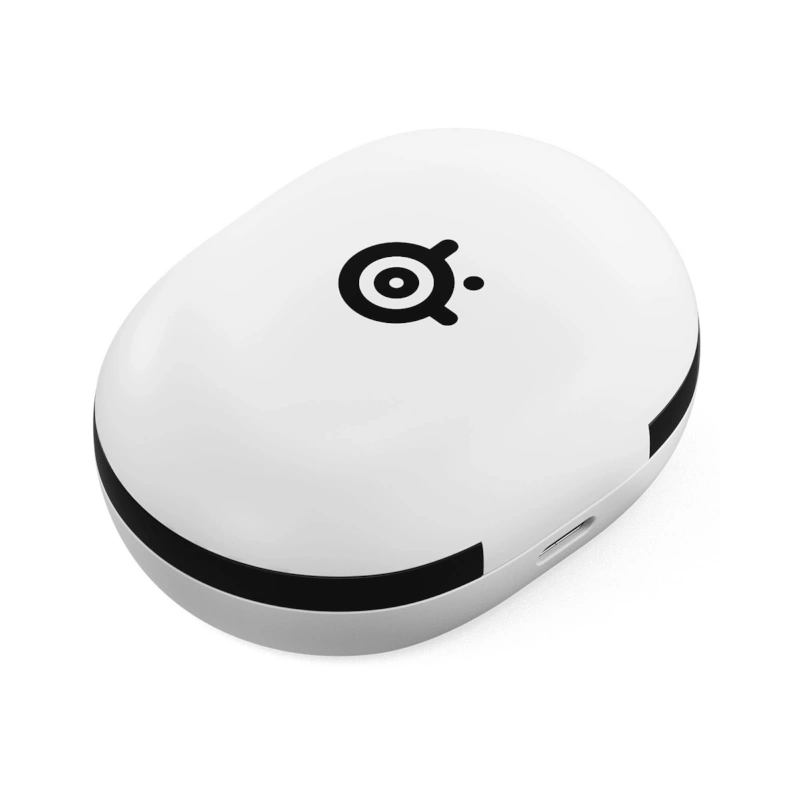 هندزفری گیمینگ استیل سریز مدل Arctis GameBuds White-2