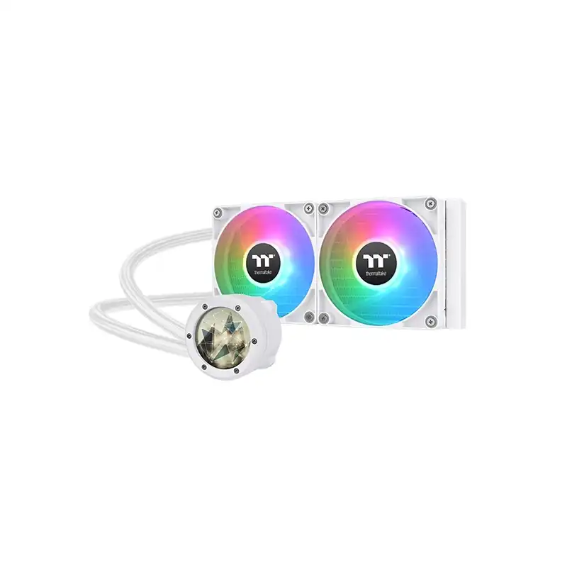 خنک کننده مایع پردازنده ترمال تیک مدل TH240 V2 Ultra ARGB Sync Snow Edition-0