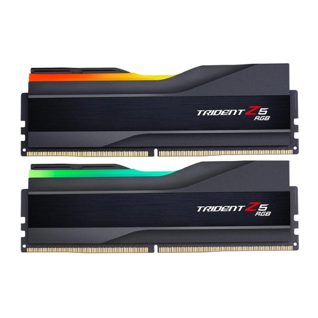 رم جی اسکیل مدل Trident Z5 RGB Black DDR5 48GB 24GBx2 7200mhz CL36