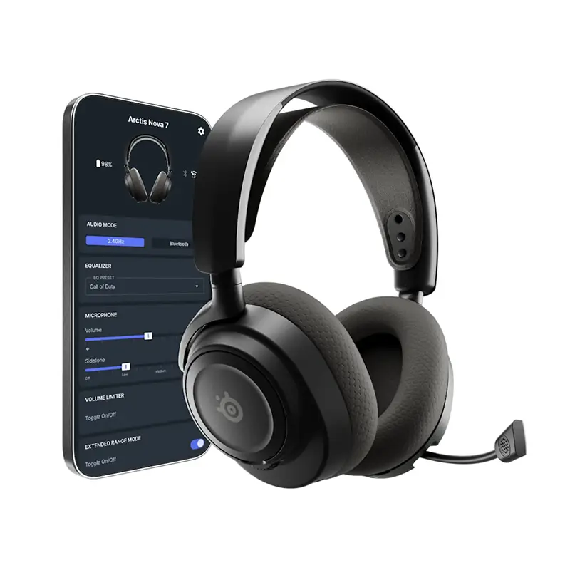 هدست گیمینگ استیل سریز مدل STEELSERIES ARCTIS NOVA 7 GEN 2 BLACK-2