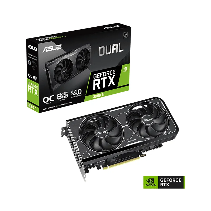 کارت گرافیک ایسوس مدل Dual RTX 3060 Ti 8GB OC GDDR6X -0