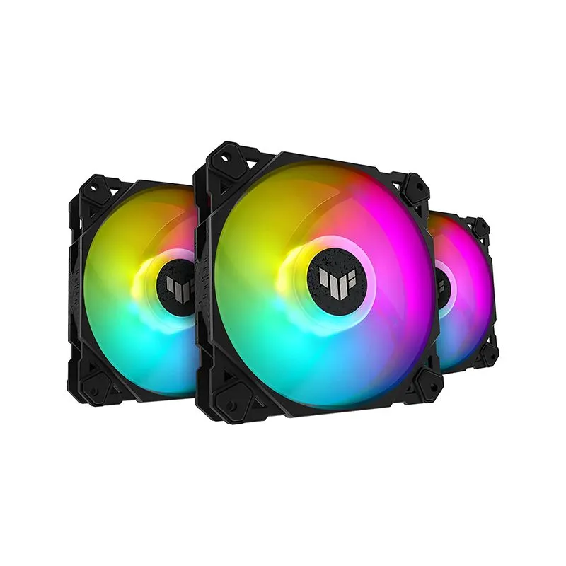 فن کیس ایسوس مدل TUF Gaming TF120 ARGB Fan - Triple Fan Kit with ARGB Controller