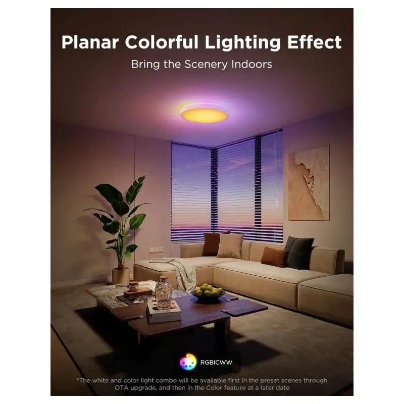 چراغ سقفی هوشمند 38 سانتی Govee Smart Ceiling Light Pro H60A6-1