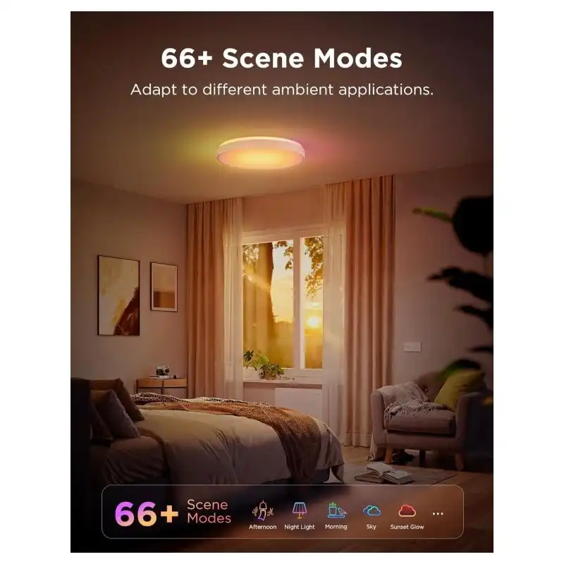 چراغ سقفی هوشمند 38 سانتی Govee Smart Ceiling Light Pro H60A6
