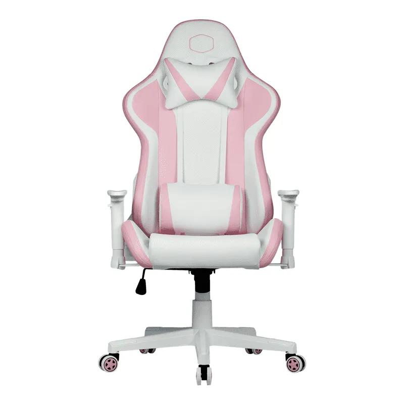 صندلی گیمینگ کولرمستر مدل Caliber R1S Pink-White-0