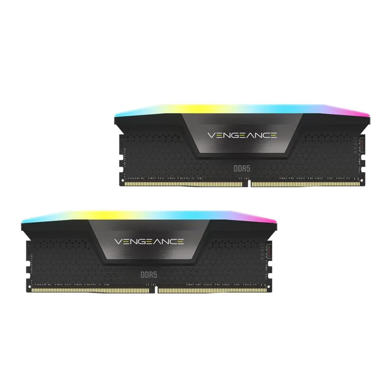 رم کورسیر مدل Vengeance RGB DDR5 32GB 16GBx2 6400MHz CL36-0