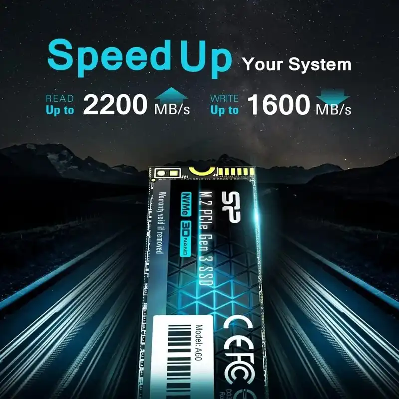 اس اس دی سیلیکن پاور مدل P34A60 512GB M.2