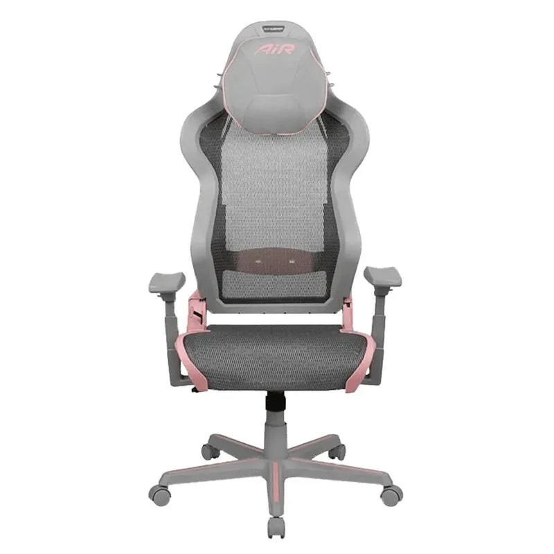 صندلی گیمینگ سری ایر طوسی صورتی OH-D7100-GP.G