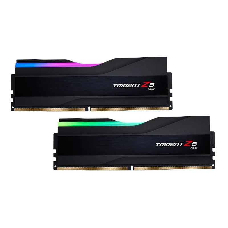رم جی اسکیل مدل Trident Z5 RGB Black DDR5 32GB 16GBx2 6400Mhz CL32