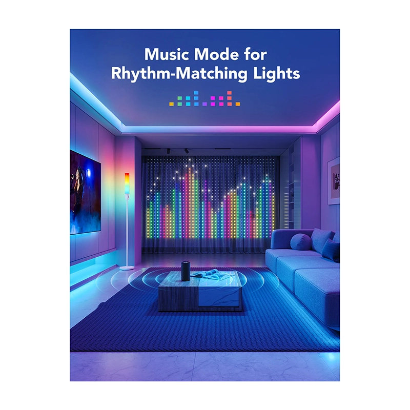 ریسه هوشمند پردهای گووی مدل Curtain Lights H70B1-1