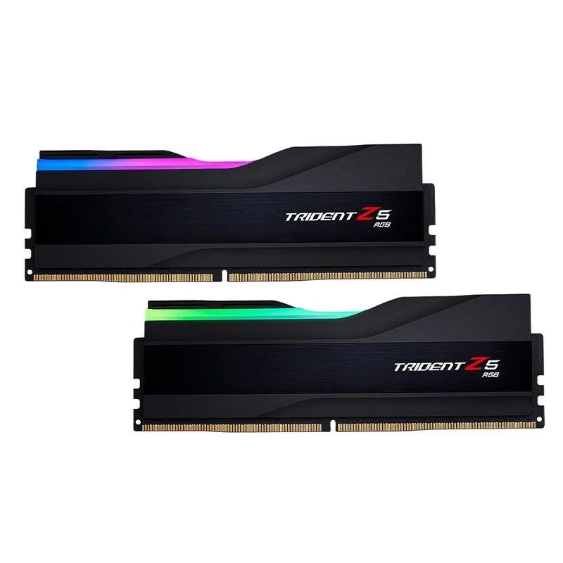 رم جی اسکیل مدل Trident Z5 RGB Black DDR5 32GB 16GBx2 5200MHZ CL40-0