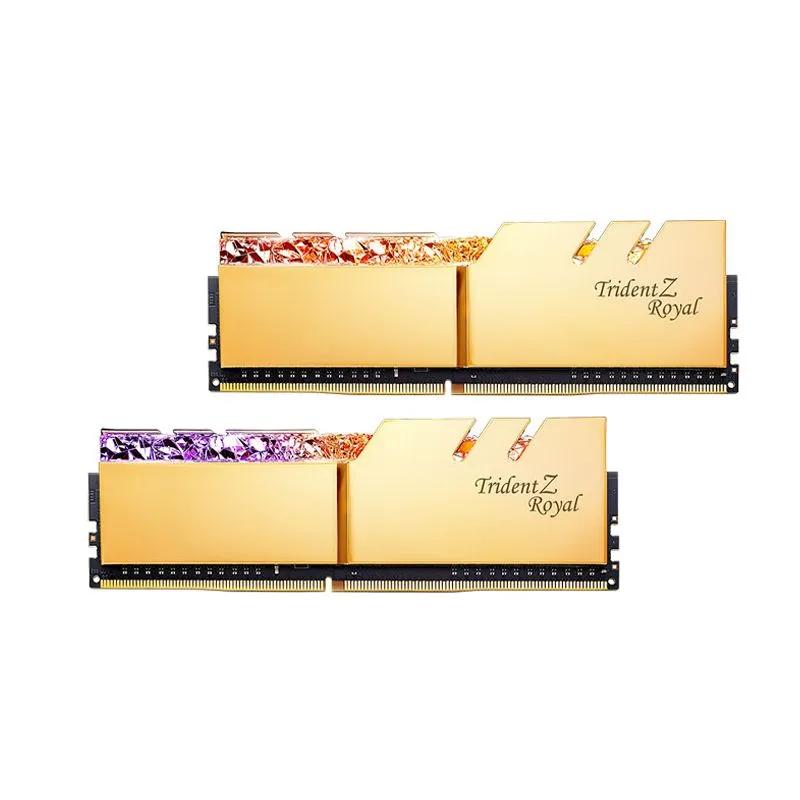 رم جی اسکیل مدل Trident Z Royal Gold DDR4 32GB 16GBX2 3600MHZ CL19-0
