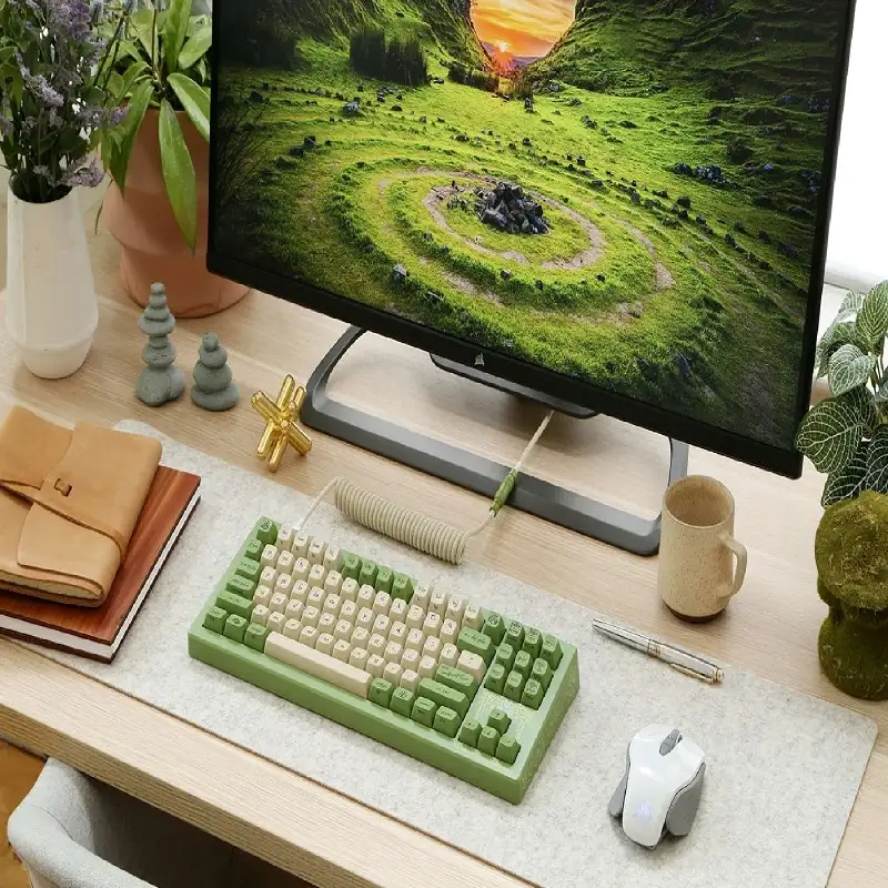 کیبورد گیمینک دراپ مدل Drop + The Lord of the Ring Elven CSTM80