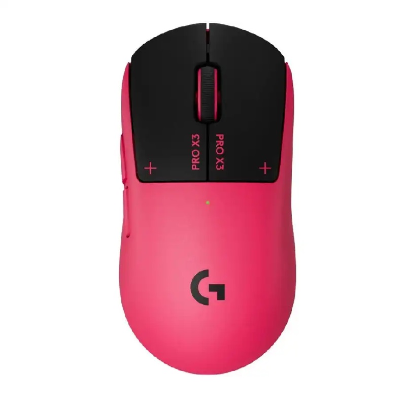 موس گیمینگ لاجیتک مدل Logitech G PRO X3 SUPERSTRIKE - Pink