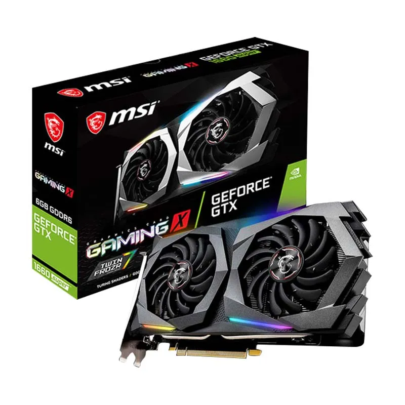 کارت گرافیک ام اس آی مدل GTX 1660 SUPER GAMING X 6GB-0