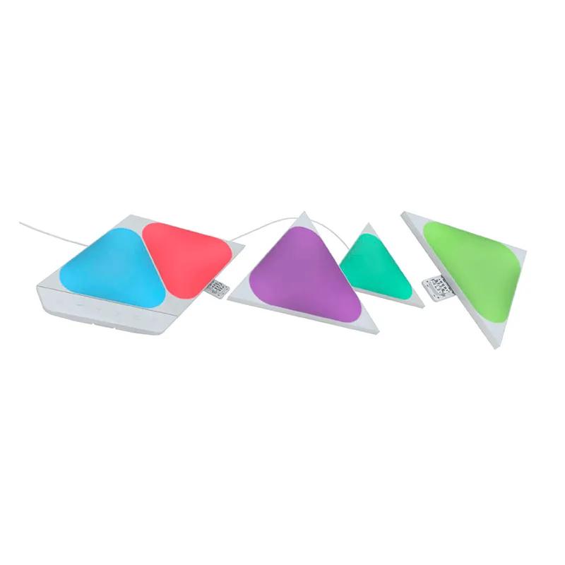پنل هوشمند روشنایی نانولیف مدل Mini Triangle Starter Kit تعداد 5 عددی-0