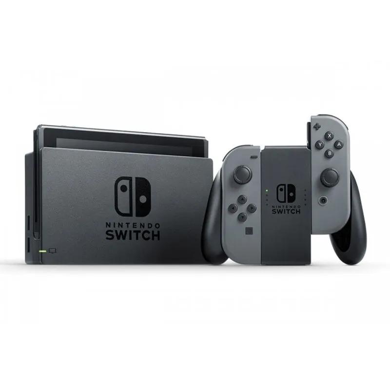 کنسول نینتندو مدل Nintendo Switch خاکستری به همراه Joy-Con-0