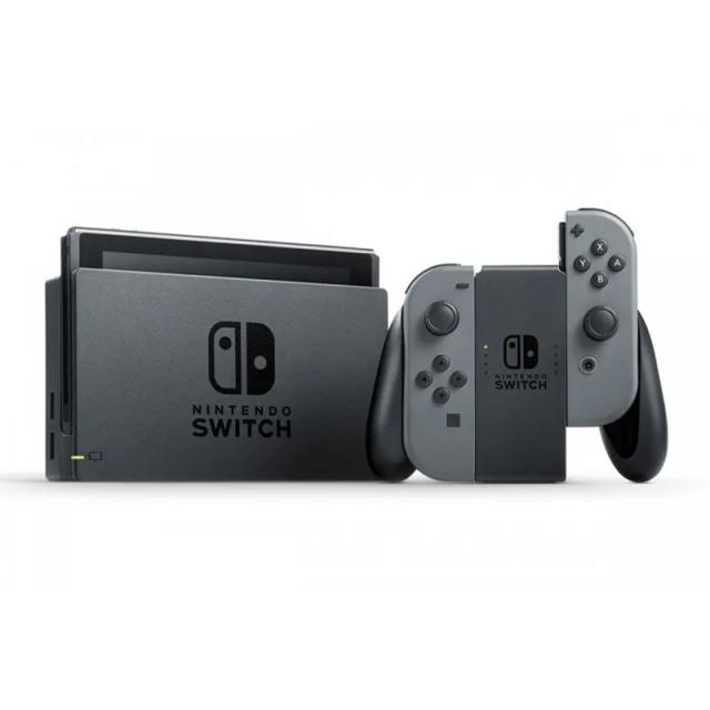 کنسول نینتندو مدل Nintendo Switch خاکستری به همراه Joy-Con