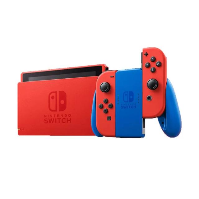کنسول نینتندو مدل Nintendo Switch باندل Mario قرمز آبی