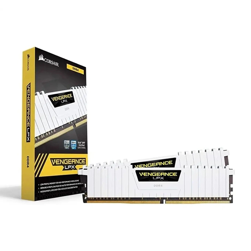 رم کورسیر مدل Vengeance LPX White DDR4 32GB 16GBx2 3200MHz CL16