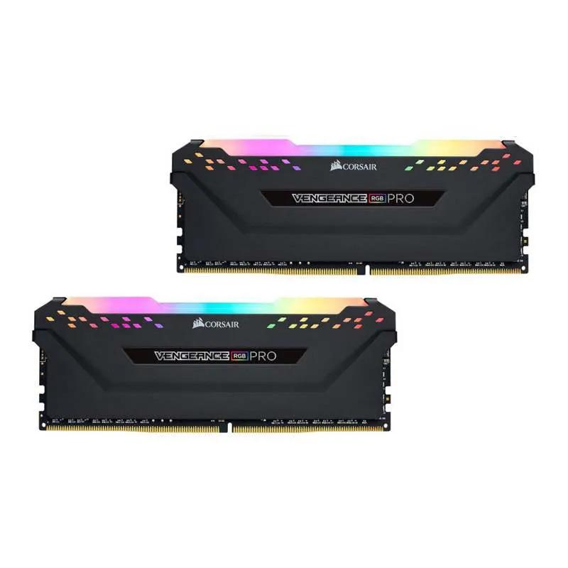 رم کورسیر مدل Vengeance RGB PRO DDR4 32GB 16GBx2 3200MHz CL16-0