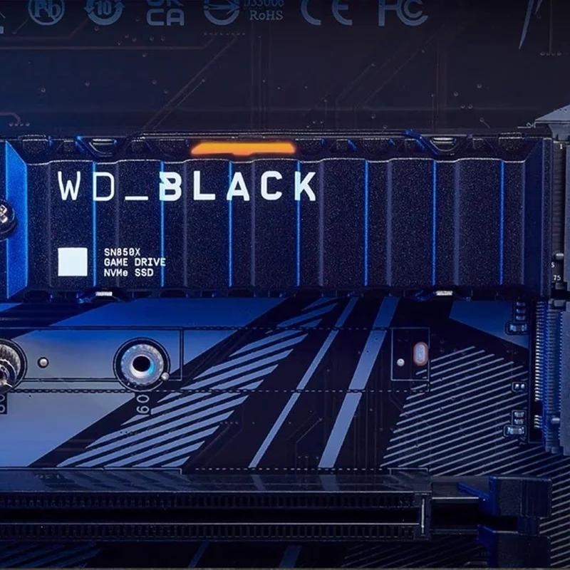 هارد اس اس دی وسترن دیجیتال مدل WD Black SN850X Heatsink 1TB-4